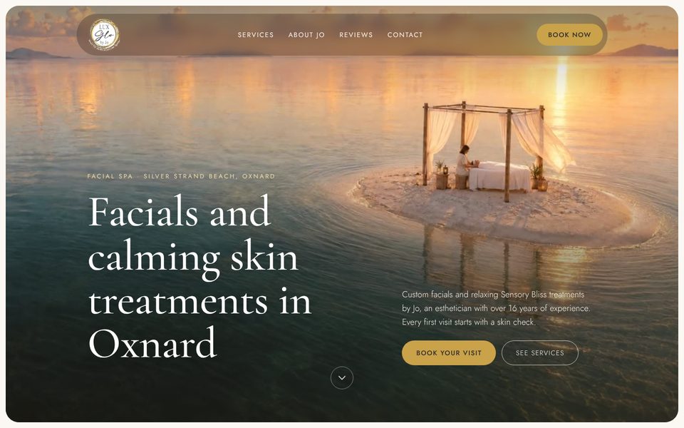 Preview of the video version of the homepage